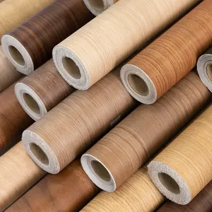 Self-Adhesive Wood Grain Contact Paper - Waterproof Peel & Stick Wallpaper for Furniture, Cabinets, Walls | Easy Clean Removable Surface Cover for Countertops, Desktops, Wardrobes & Drawers Decoration