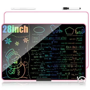 XZBB LCD Writing Tablet for Kids，28 Inch Colorful Drawing Board with Stylus,One-Tap Erase, Lock Function,and Rechargeable DesignProtection Screen