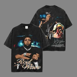 Rod Wave Shirt Premium 100_ Cotton Acid T-Shirt, Rod Wave Fans, The Redemption Experience Tour Shirt, Rod Wave Nations, Hiphop Merch, Streetwear Y2k Shirt ,Rap Fan Merch Breathable