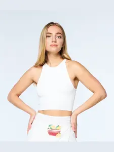 Camira Rib Knit Halter Top