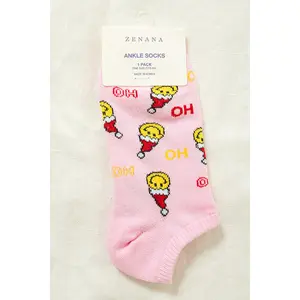 Smiley Santa Socks