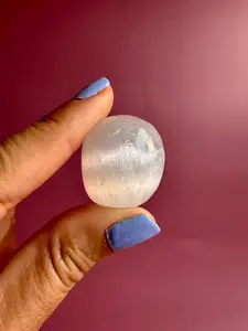Satin Spar (Selenite) Tumble