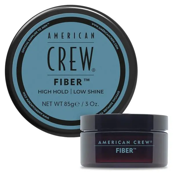 American Crew Men's Hair Fiber, Like Hair Gel with High Hold & Low Shine, 3 oz | Hair fiber that thickens, texturizes & adds fullness. High hold, matte low-shine finish. For straight to wavy hair.