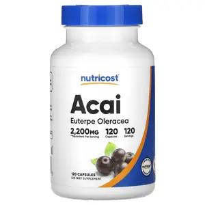 Nutricost Acai, 2,200 mg, 120 Capsules