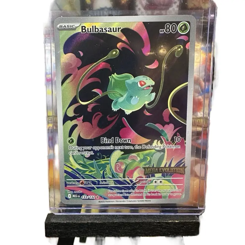 pokemon bulbasaur cards Amazon.com: Pokemon - Bulbasaur 001/078 - Pokemon Go Sword & Shield main image 1