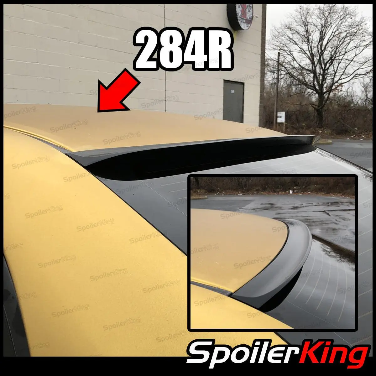 Chevy Monte Carlo 1995-1999 Rear Window Roof Spoiler (284R)