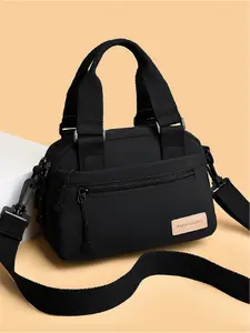 Casual Lightweight Handbag, Simple Multi-Layer Crossbody Bag, Single Shoulder Backpack, Stylish and Practical Design, Perfect for Daily Use, Everyday Crossbody Bag
