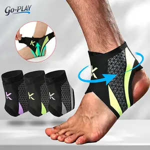 Breathable Adjustable Ankle Brace for Men Women – Non-Slip Elastic Compression Ankle Support Sleeve, Sports Ankle Stabilizer for Basketball, Running, Gym, Workout, Sprain Recovery & Pain Relief | GymTok FitTok OOTD
