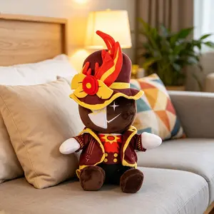 26cm/10.23in Narrator Game Character Plush , Soft Stuffed Figure Doll for Game Fans & Collectors, Cute Decor Ornament for Living Room, Bedroom and Car, Perfect Birthday & Holiday Gift for Kids, Boys and Gaming