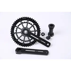 Road Bike Hollow Crankset, 34/50T 170mm, BB86, 10/11 Speed, 138L Spindle (Bottom Bracket Not Included)