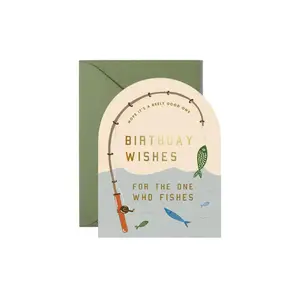 Fishing Reely Good Birthday Card