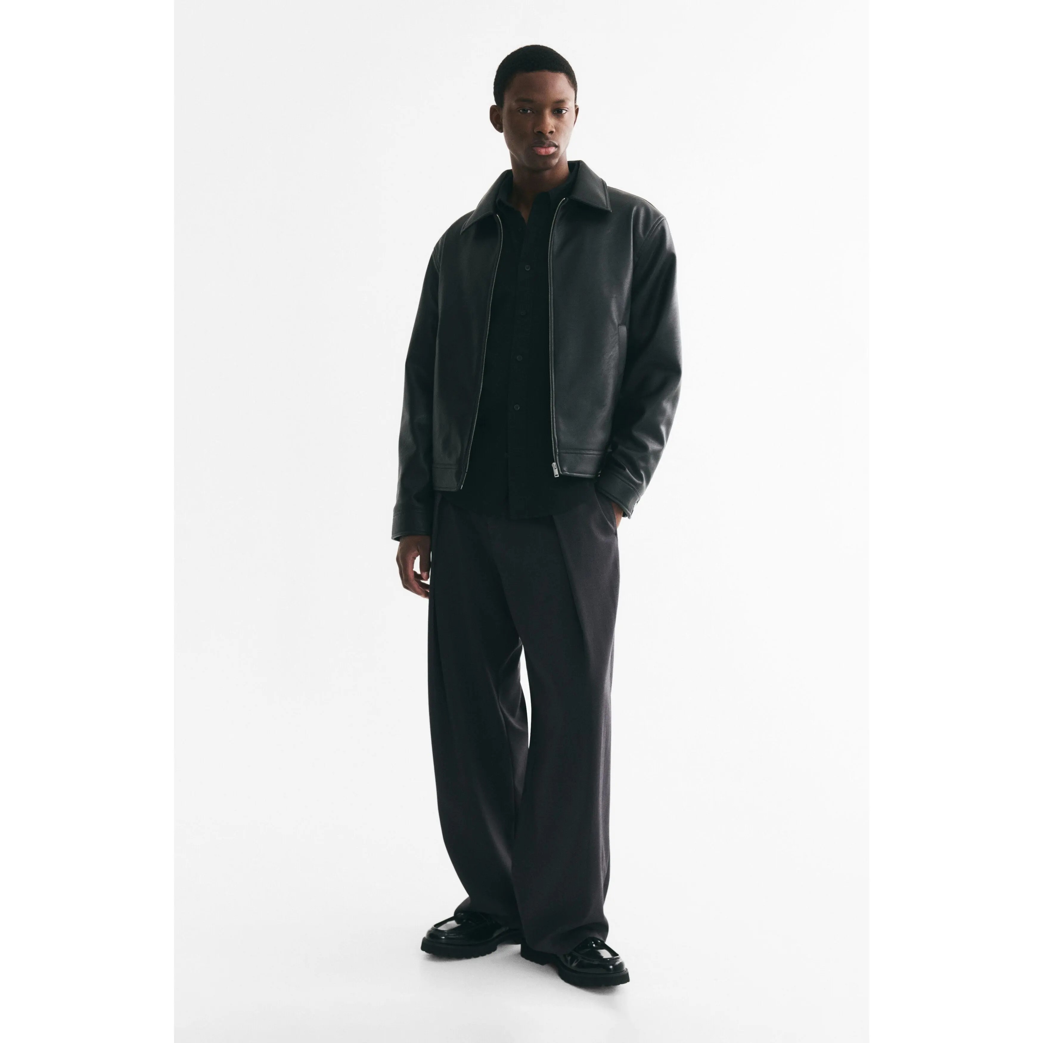 H&M Loose Fit Tailored trousers