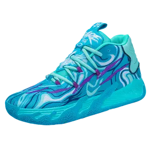 Men's Lace Up High Top Basketball Shoes Chinese Style Breathable Non Slip Outdoor Sneakers Cushioning Workout Shoes for Fitness Training Athletic