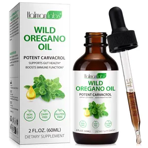 [NEW]Hatmanlabs Organic Oil of Oregano Drops – 2 fl oz Pure Oregano Oil Liquid Extract, Natural Herbal Supplement for Immune & Digestive Support*, TikTok Viral Natural Wellness Drops