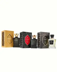 HABIBI NEW YORK Oud Explorer Trio - Set of 3: Desert, Cashmere, & Urban Oud Fragrances for Gifting or Personal Discovery