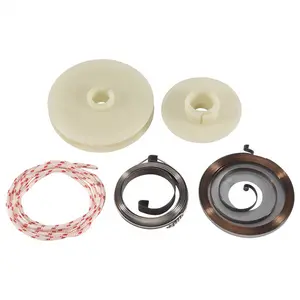 5200 5800 52Cc 58Cc for Chinese Chainsaw Easy Starter Recoil Spring Pulley Rope Repair Kit Gas Saws