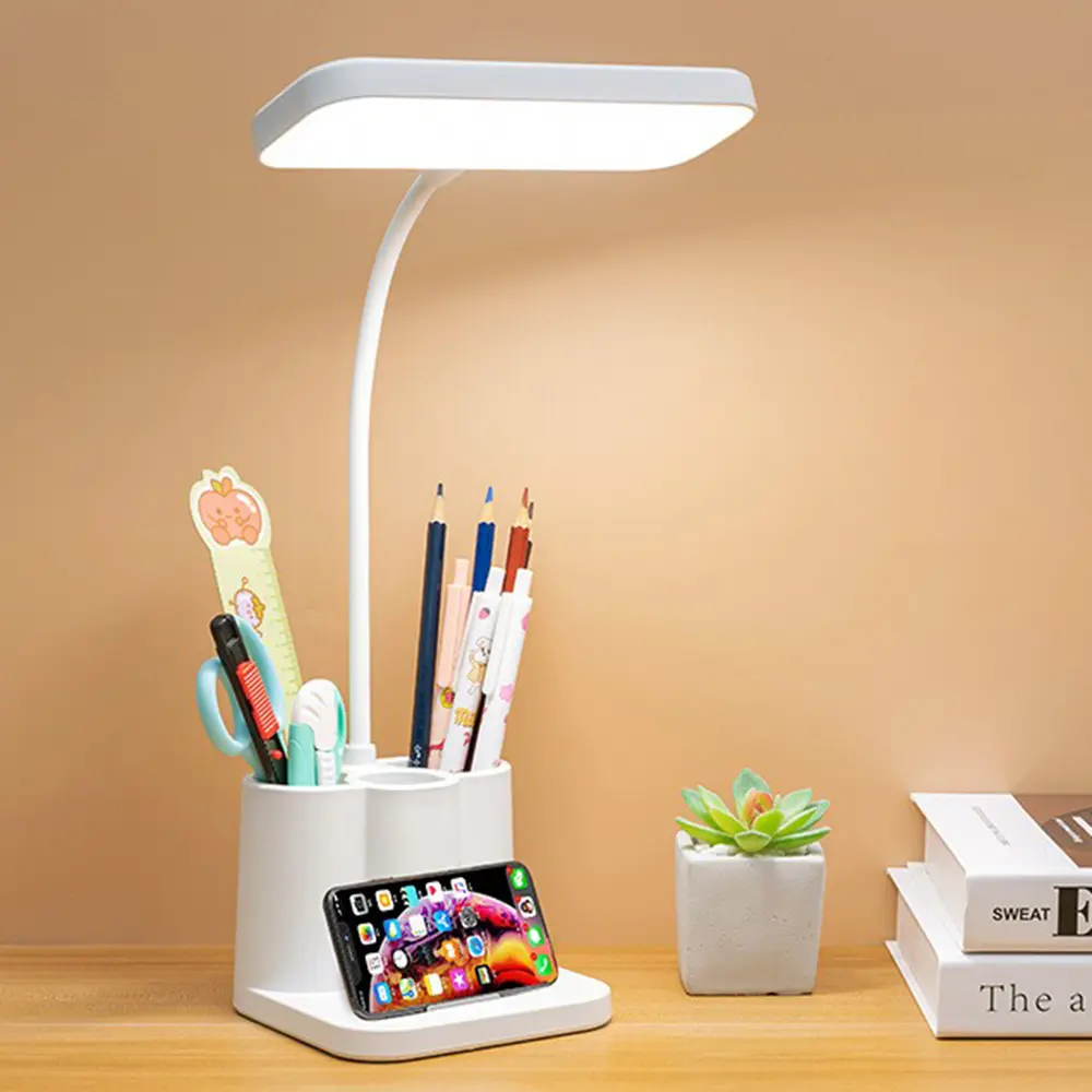 Dimmable LED Desk Light Touch Sensor Table Bedside Reading Lamp USB Rechargeable Dimmable LED Desk Light Touch Sensor Table Bedside Reading Lamp USB Rechargeable