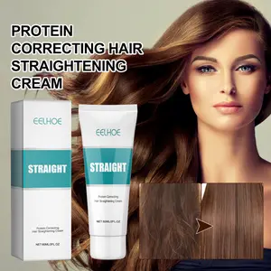 60ml Protein Straightening Cream - Smoothes frizz and repairs split ends and damaged hair