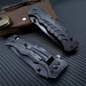 Outdoor Survival Folding Knife: Rugged Blade & Ergonomic Handle