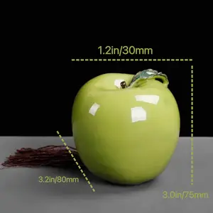 Luxe Apple Tea Container, Luxe Apple Herb Container, gift for stoners