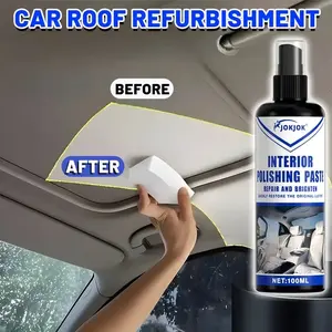 Car Interior Multi-Functional Renovation Agent, Interior Car Cleaner, Roof, Seat, Dashboard, Plastic Parts Polishing, RV Interior, Quick Renewal Polish