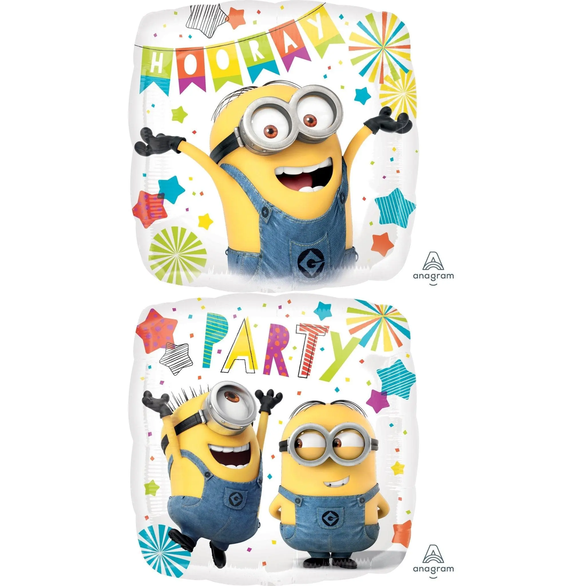 Licensed Despicable Me Minion Foil Balloon (18") – Fun Minion Party Decor | Air or Helium Inflation