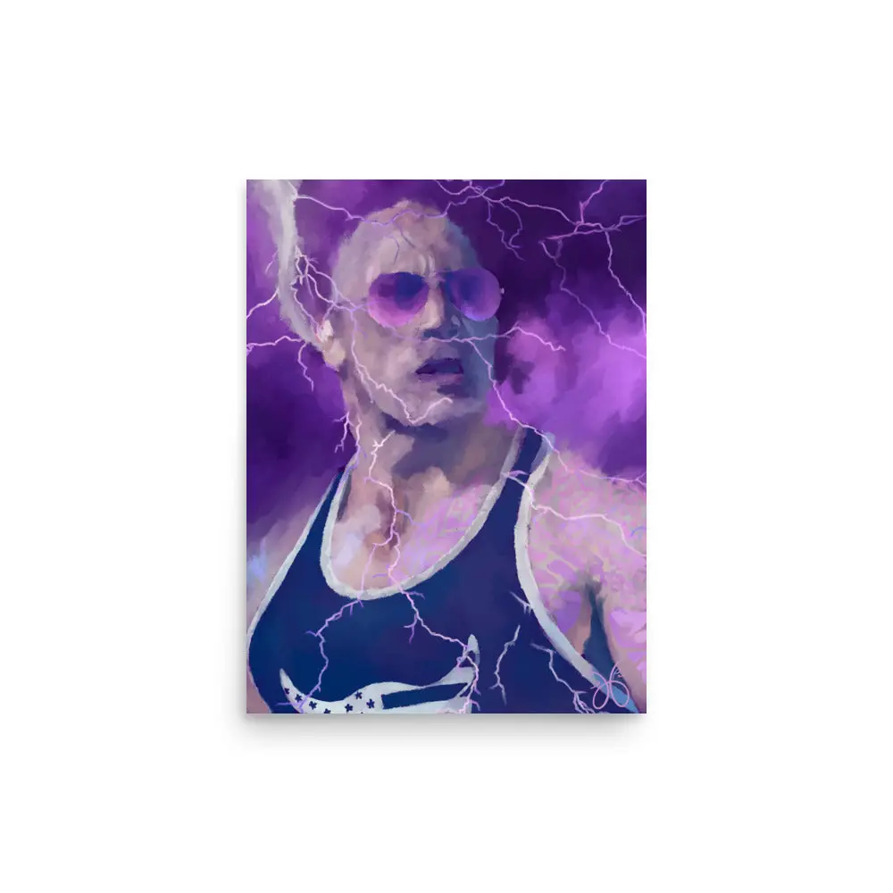 “electric” | 12” x 16” art print