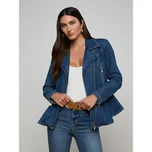 Moxie Peplum Biker Jacket