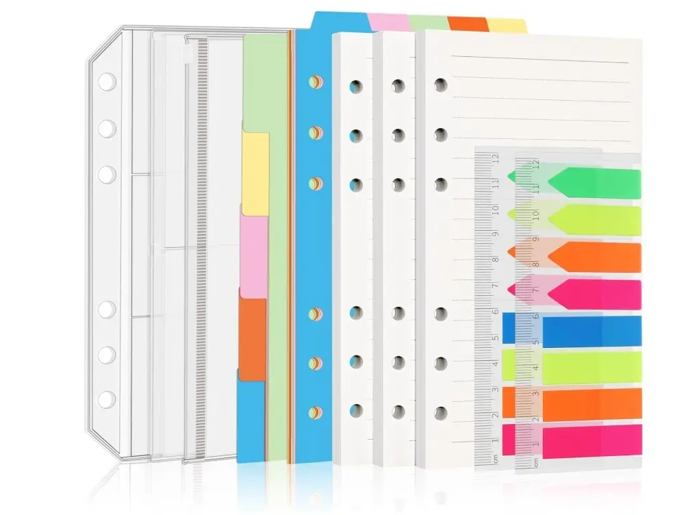 Refillable Notebook Divider Pages for Budget, Savings, and Planner ...