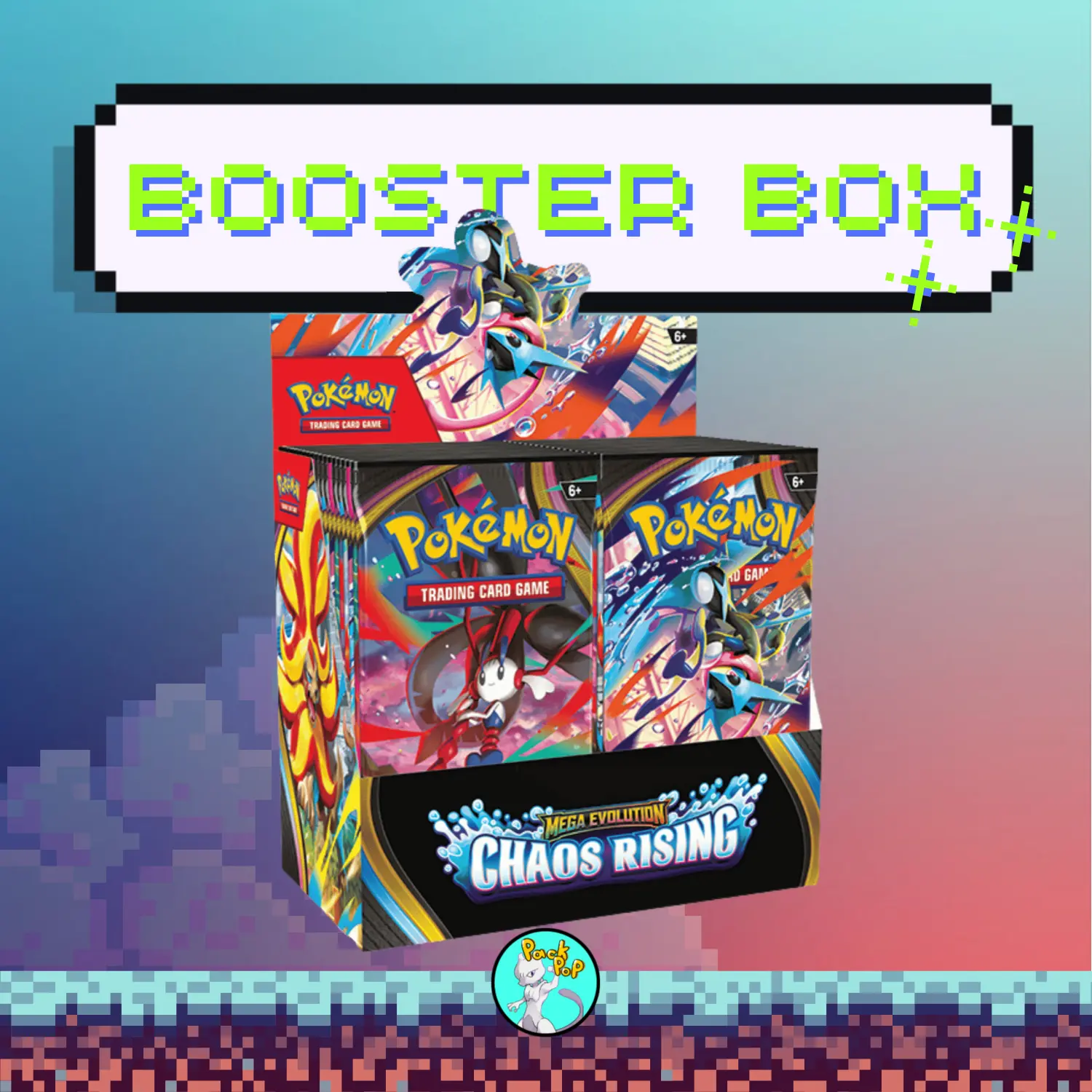 Mega Evolution Chaos Rising Booster Box (36 Packs)