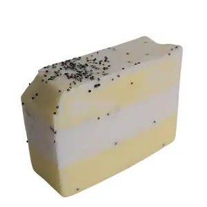 Lemon Poppy & Tea Leaf No. 2 | Artisan Botanical Soap