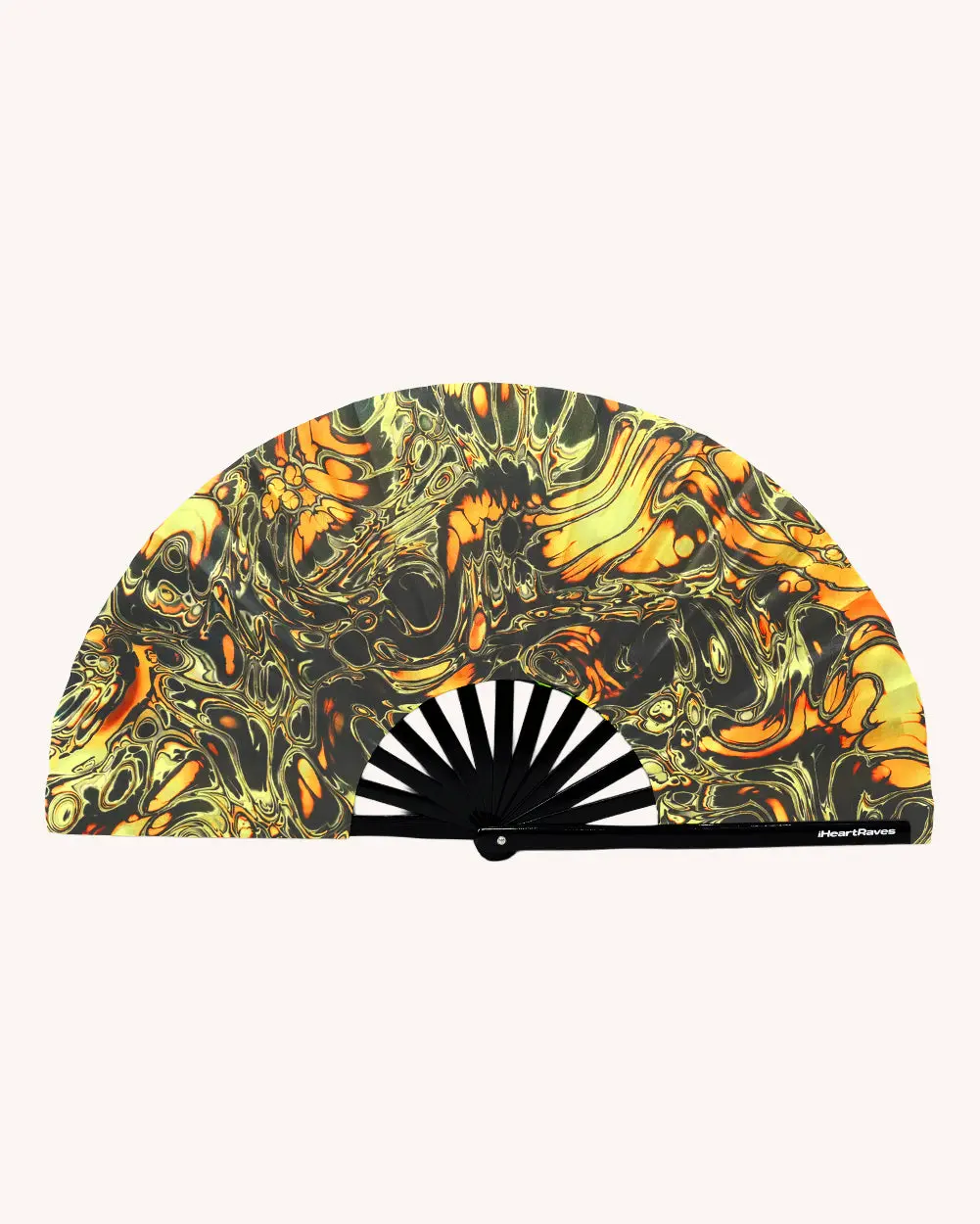 Planet Swirl Hand Fan