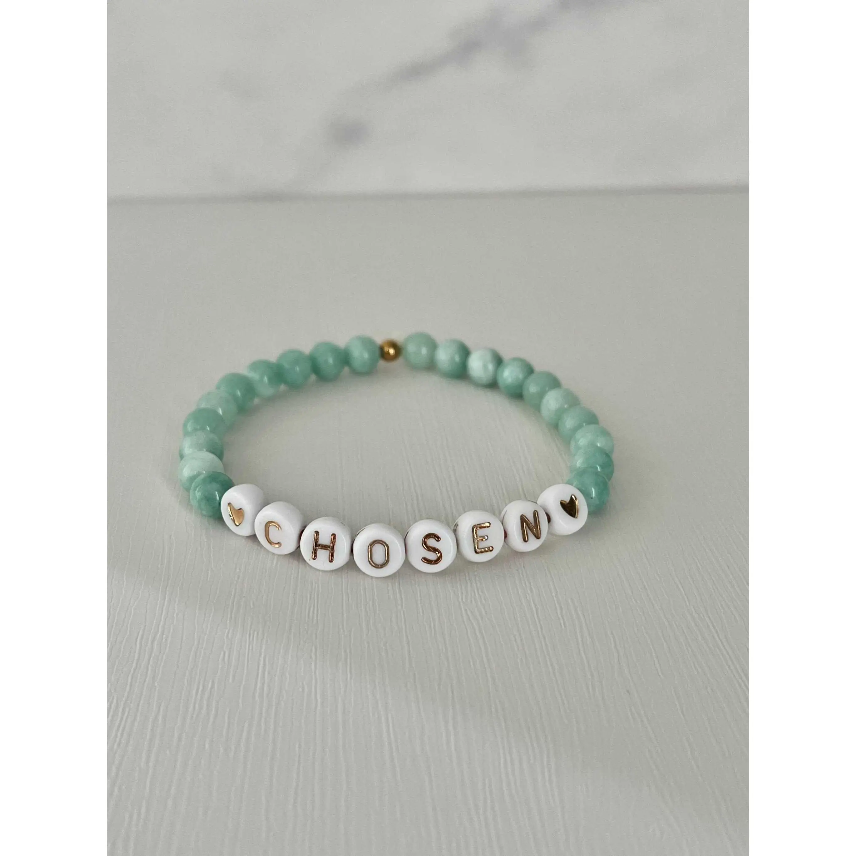 Jade Chosen Bead Bracelet – Elegant Stone Jewelry with Meaning