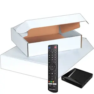 White Deluxe Literature Mailers 25/Bundle with V device included