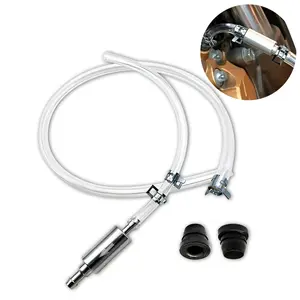 Brake Bleeder Hose - One Way Check Valve Tube Bleeding Tool Kit For Car Motorcyle Clutch 2026 Upgraded Universal Brake Fluid Bleeder Kit