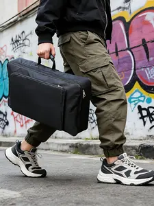 Guitar Effects Pedal Board Carry Bag, Large Capacity Portable Gig Bag, Ideal for Micro Controllers, Keyboards, Multi-Effects Pedals