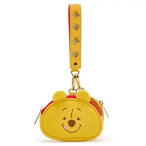 Disney Store Winnie the Pooh Wristlet and Bag Charm Set - Exclusive