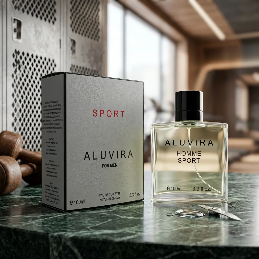 Aluvira Sport for Men Eau de Toilette Natural Spray – 100ml / 3.3 fl. oz. | Fresh Sport Men's Cologne
