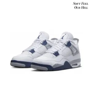 Retro midnight navy blue classic style fashionable and trendy sports shoes, retro casual shoes