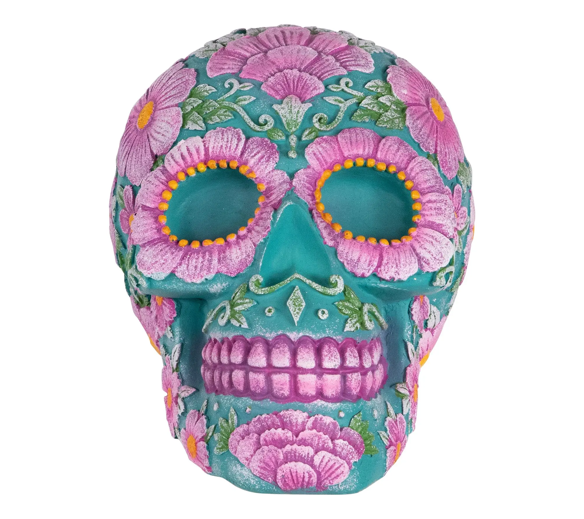 Northlight Day of the Dead Skull Coin Bank 7.75" Northlight Day of the Dead Skull Coin Bank 7.75"