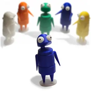 REPO 3D Printed Character Figure Articulated Toys Co-Op Horror Game Posable Articulated Collector's Model Novelty Fans Gifts ,Movable Arms & Eyes R.E.P.O