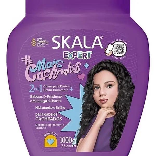 Skala - Expert - Creme mais Cachinhos 1Kg - Curls 2 in 1 Cream Net 35.27Oz Haircare