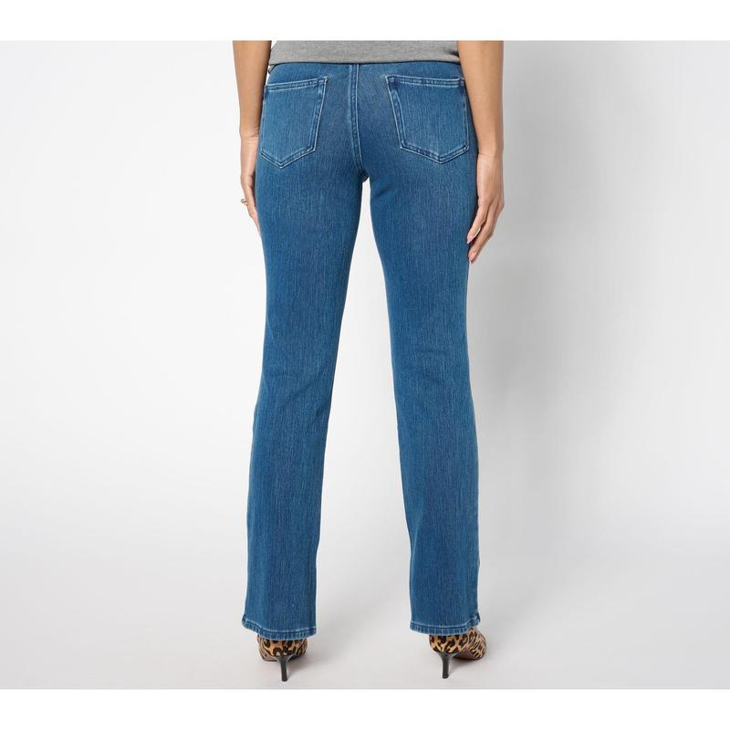 Belle by Kim Gravel Tall Flexibelle Kickity Split Boot Cut Jean