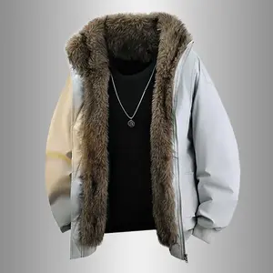 Trendy Brand Fleece Lined Warm Street Style Work Jacket