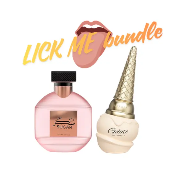 Ro's Lick me Bundle | Amaran | Gelato Viva La Vanilla + Oxana Sugar | Women's Fragrance | 100 ML - 3.4 OZ | Eau De Parfum | Sorbet - Lily & Bergamot
