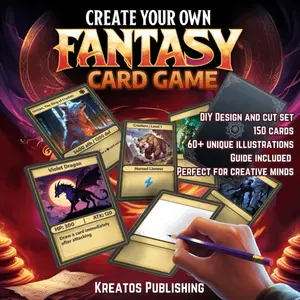 Create Your Own Fantasy Card Game: DIY Set With 150 Cards - Step-by-Step Guide - Perfect For Creative Minds Paperback – October 7, 2024