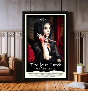 The Love Witch Film Poster, High Quality Print, Popular Poster Prints for Wall Aesthetic Decor