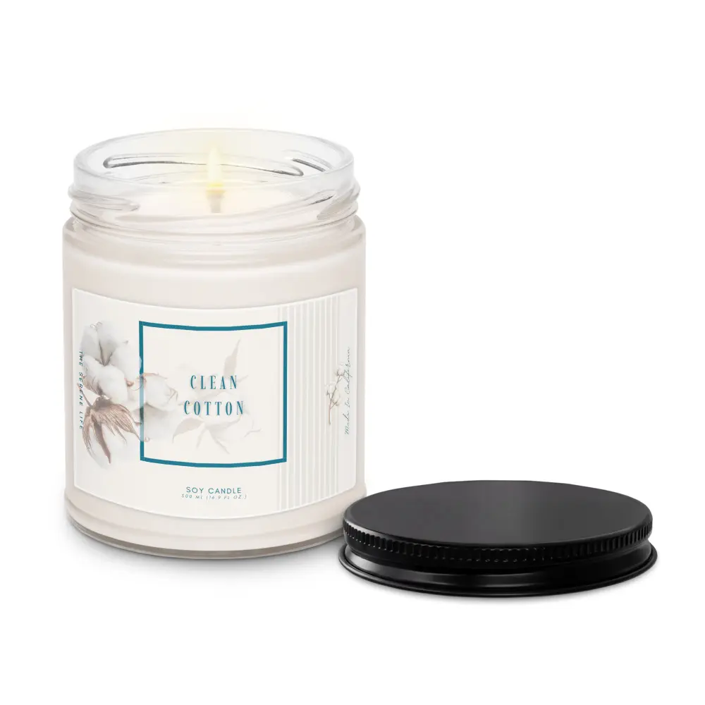 Clean Cotton Scented Candle