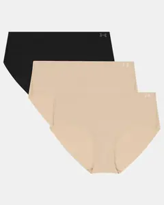 Under Armour Pure Stretch Women's 3-Pack No Show Hipster