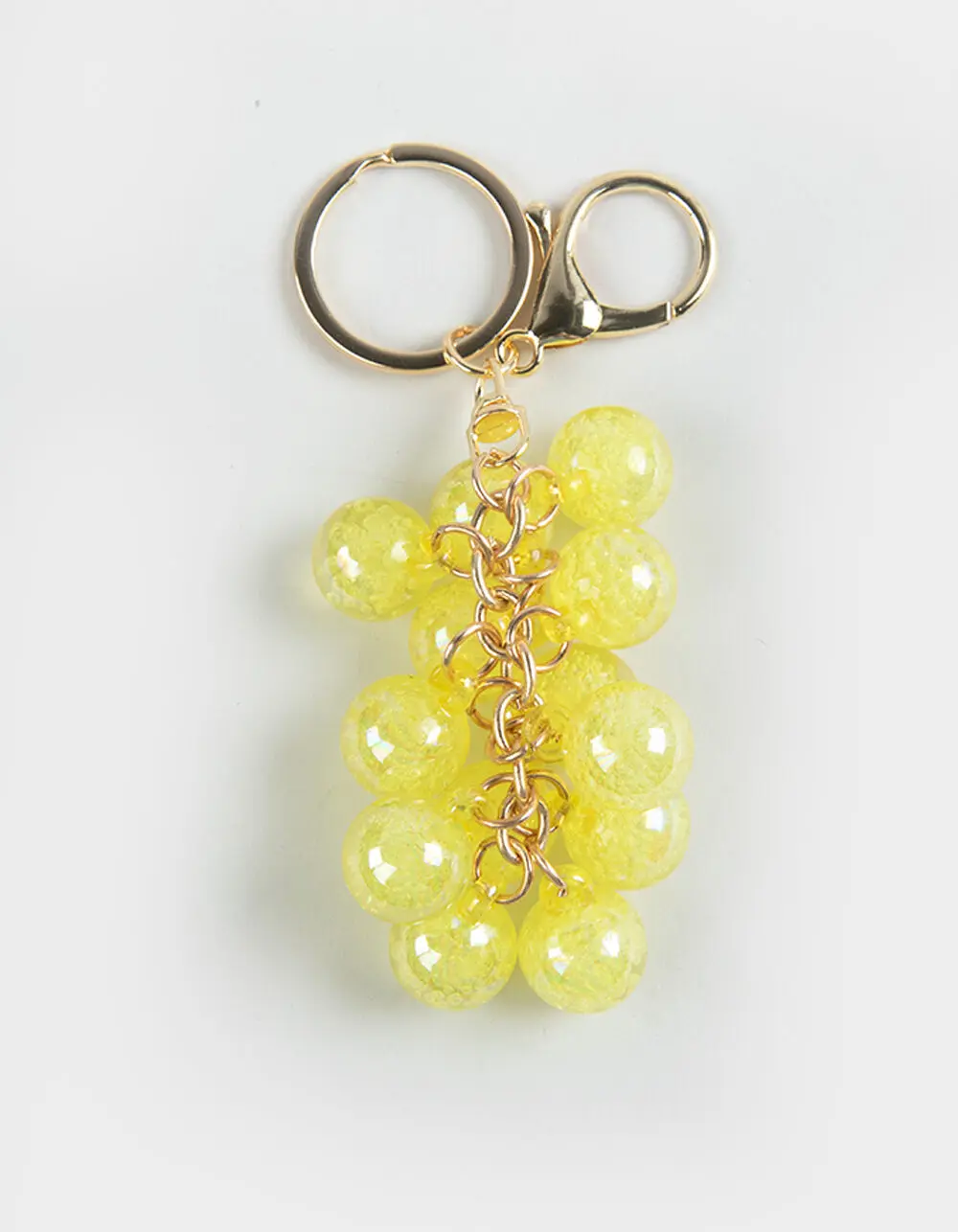 FULL TILT  Womens Grapes Bag Charm, Green